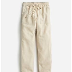 J. Crew Seaside Pant in Linen Blend -  Light Khaki, Size X-Small
